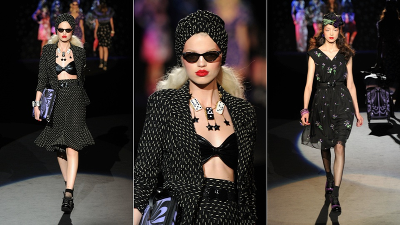 Illustration for article titled Anna Sui Does Fun, Fabulous & Flirty '40s